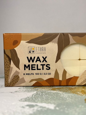Ethra Wax Melts Vanilla Dreams, κερί σόγιας, 8 τεμάχια