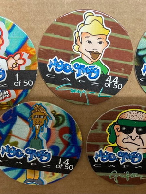 Τάπες POG, Slammer, Milk Cap σαν καινούργιο, σετ 5 τεμαχίων
