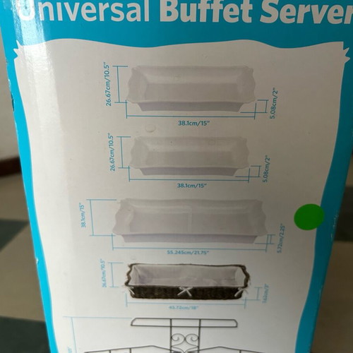 Special serving stand new, large size