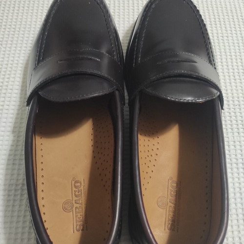 Sebago Ryan Brushed Polaris men's shoes like new, brown burgundy, size 46.5