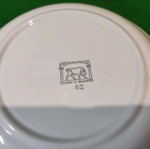 Xenia 1968 ceramic deep plate collectible no 62