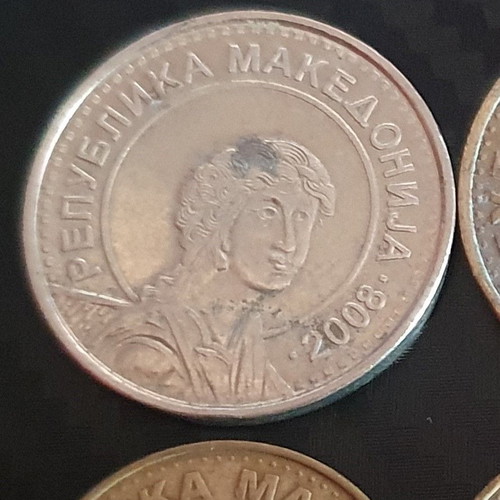 50 Dinars 2008 Skopje new