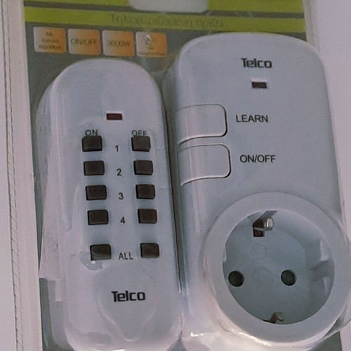 Telco remote-controlled plug set like new
