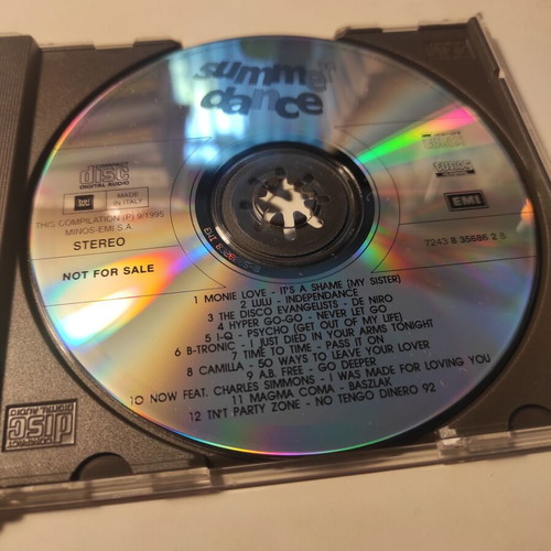 Summer Dance CD like new, electronic collection 1995