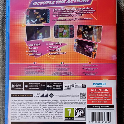 Toaplan Arcade Collection Vol 2 PS5 used