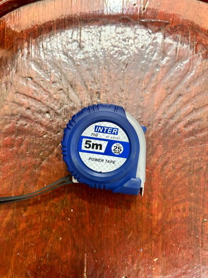 Measuring tape 5m with 25mm blade by INTER new