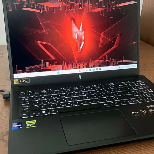 Acer Nitro V 15 laptop with GeForce RTX 4050 6GB, Intel Core i7, 16GB RAM, 1TB SSD