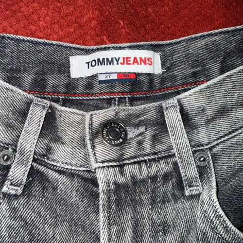 Tommy Hilfiger jeans σαν καινούργια, μέγεθος M / 38 / 10, μαύρα