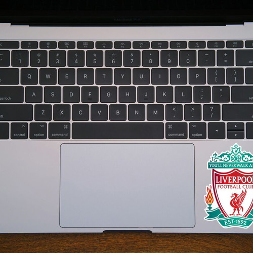 Liverpool sticker on glossy paper made to order