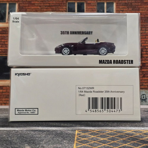 Kyosho 1/64 Mazda MX-5 Roadster 35th Anniversary new