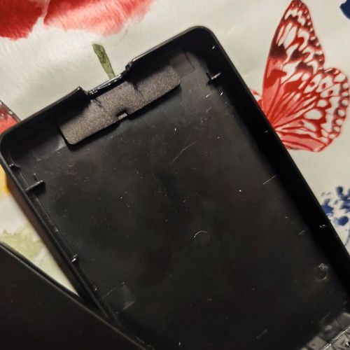 External hard drive enclosure with USB 3.0 Micro B cable