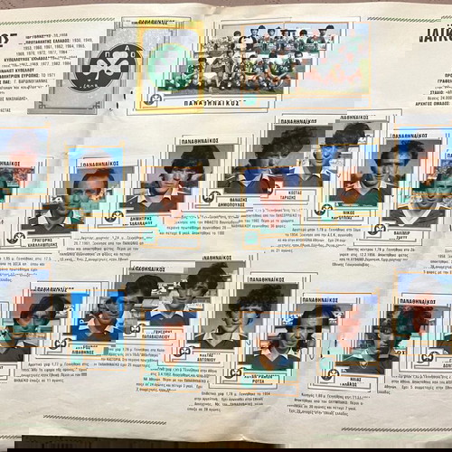 Ποδόσφαιρο 85 άλμπουμ συμπληρωμένο σαν καινούργιο, σπάνιο