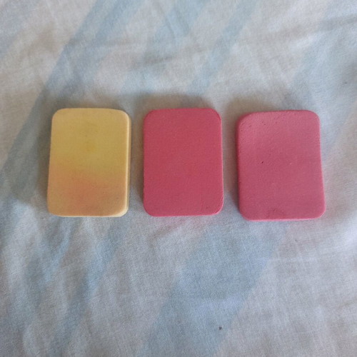 Makeup sponges like new, set of 3 pieces