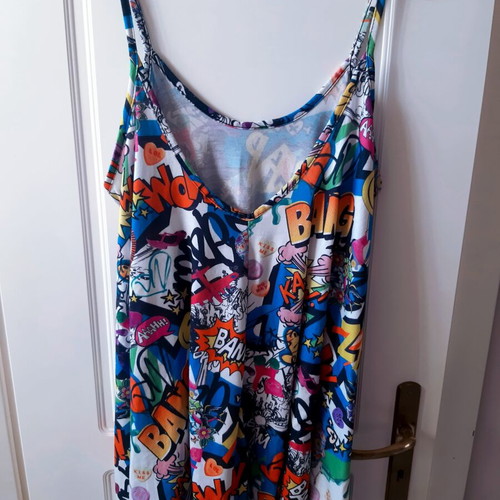 Pop Art Comic tank top Style, multicolour, XXXL