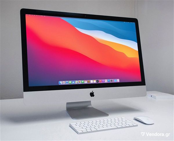  Apple iMac 27" Retina 2020 3,1 GHz 6 pirinos Intel Core i5 diskos SSD schedon athiktos