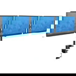  Καινούργια VESA Βάση για 3 Monitor Nedis Ergotmm100bk
