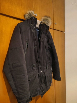 Pull & Bear men's jacket size M like new, black