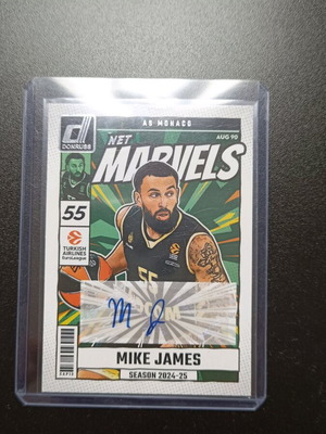 James autograph Panini Euroleague like new