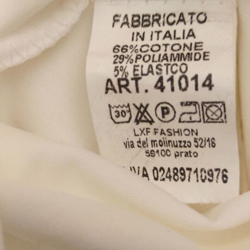 Asymmetric blouse like new, white