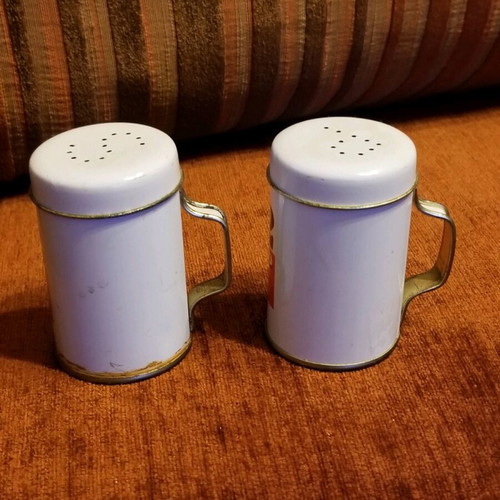 Greek Ouzo 12 salt and pepper set used
