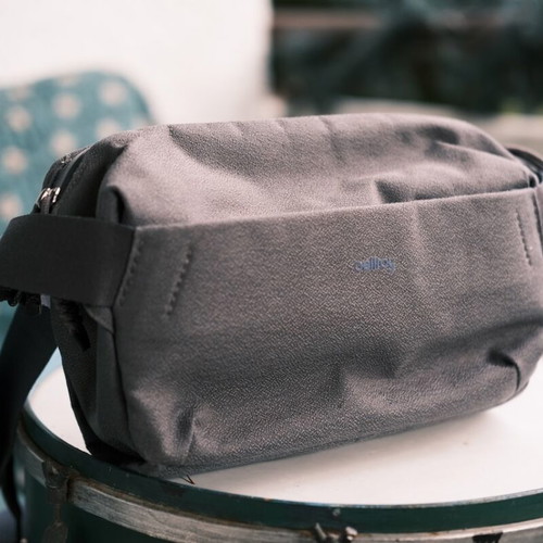 Bellroy Venture Sling 6L used, basalt fabric, gray turquoise