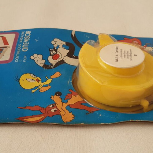 Cinevisor Film Super 8 Wile E. Coyote Inventions like new
