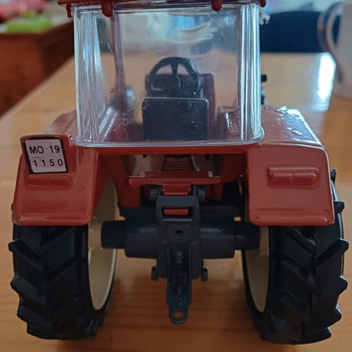 Fiat Winner F130 tractor collectible die-cast model used with trailer