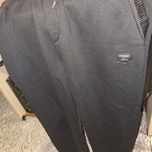 Men's tracksuit used, black, size L