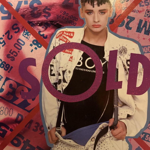 Boy George Sold vinyl used, 1987 pop album