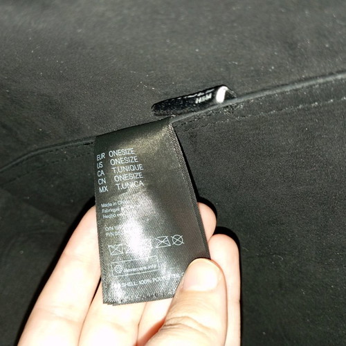 H&M black women's handbag used, very large