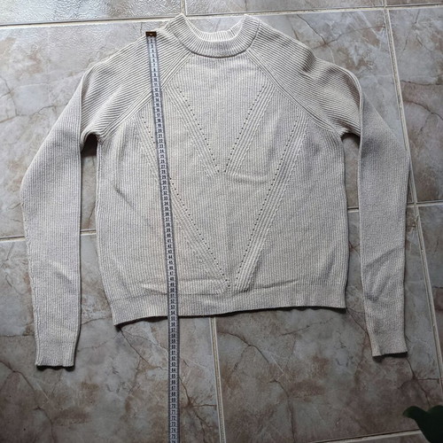 Piazza Italia sweater used, beige, size M