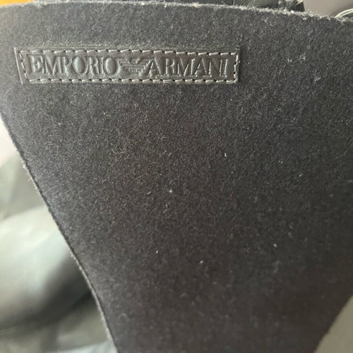 Emporio Armani boots size 43 like new, black