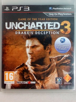 Παιχνίδι PS3 Uncharted 3: Drake's Deception μεταχειρισμένο
