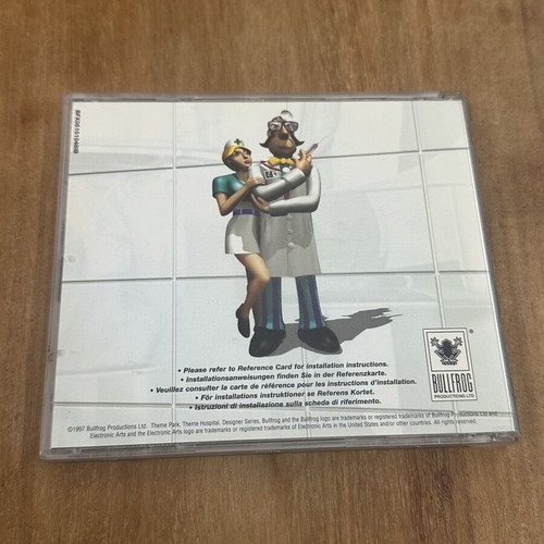 Theme Hospital PC CD-ROM used by Bullfrog