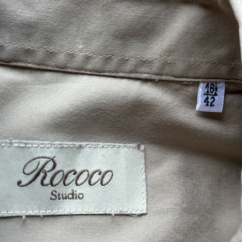 Rococo men's shirt used, beige, sizes L and XL