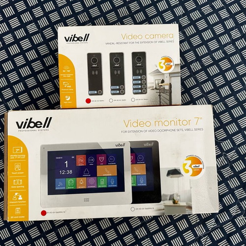 Vibell Felis memo Orno video doorphone new with models OR-VID-EX-105KV and OR-VID-EX-1060PMV/W