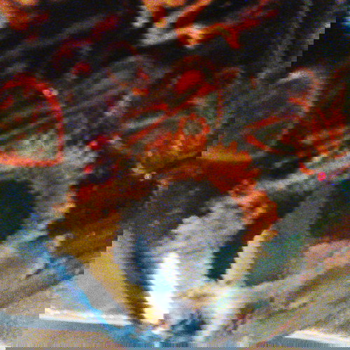 Τηλέφωνο έργο τέχνης ζωγραφισμένο στο χέρι, μοναδικό και περίεργο