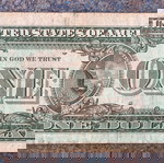  «1 δολλαριο 1957A Silver Certificate blue seal- Μπλε Σφραγίδα»
