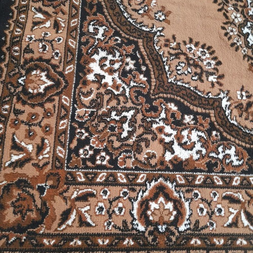 Brown-beige rug 182x265 used