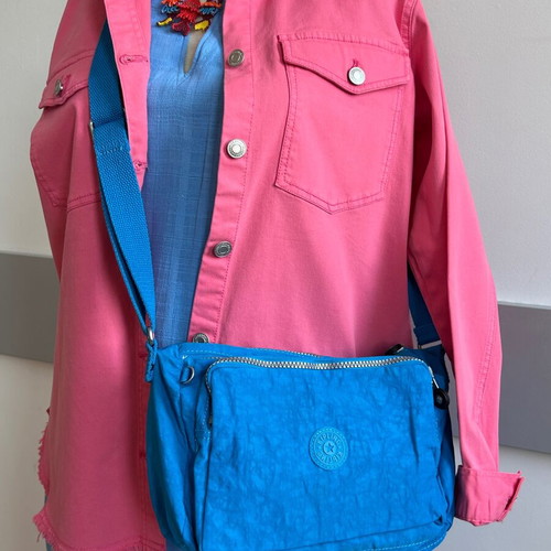 Fransa Pink Denim Shirt Jacket New