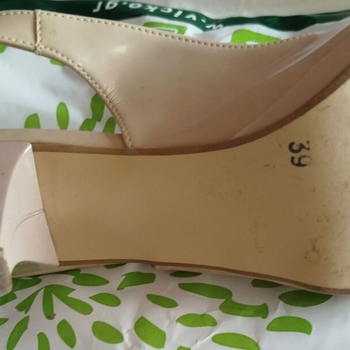 Raggaza nude platform sandals size 39 used