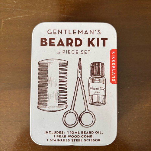 Gentleman’s Beard Kit grooming set for beard new