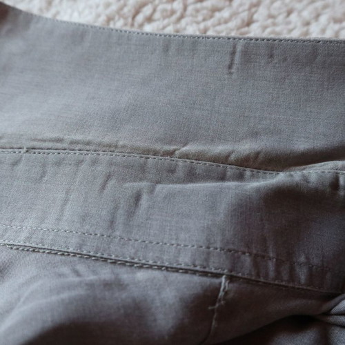 Nickel men's shirt used, gray, size M