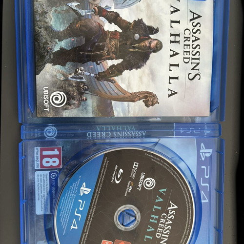 Assassins Creed Valhalla PS4 game like new with PS5 upgrade