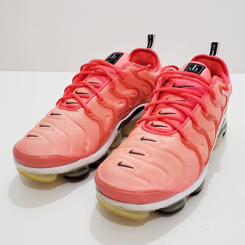 Nike Air Vapormax Plus 924453 VM used pink sports shoes size 44.5-45
