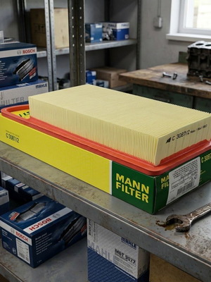 MANN-FILTER C 3087/2 air filter, new