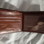 Vera Pelle wallets used, pack of 2, brown and purple
