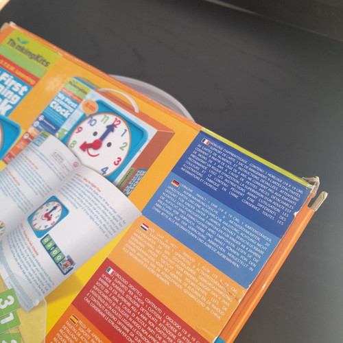 Learn the Time educational toy used