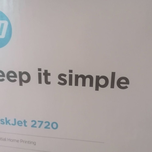 HP Deskjet 2720 printer like new