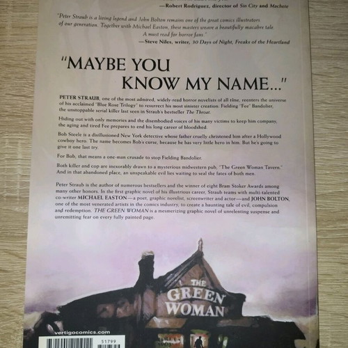 Graphic Novel The Green Woman like new
